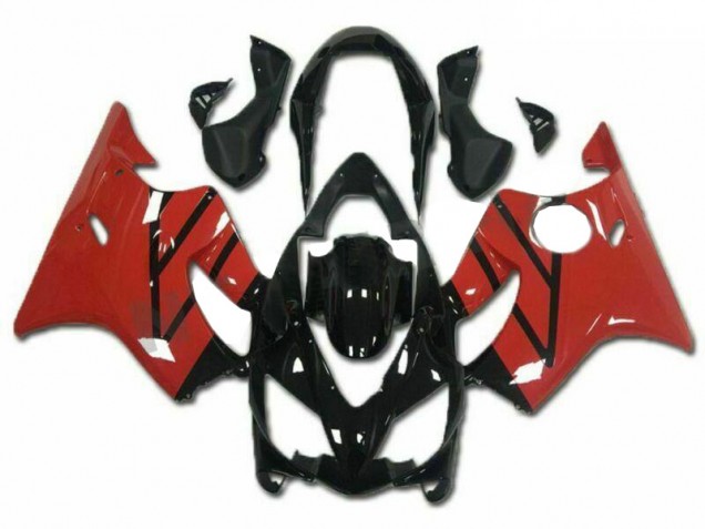 Honda CBR 600 F4i 04-07 Motorrad Verkleidungen - Rot Schwarz Honda CBR 600 F4i 04-07 Motorrad Verkleidungen - Rot Schwarz