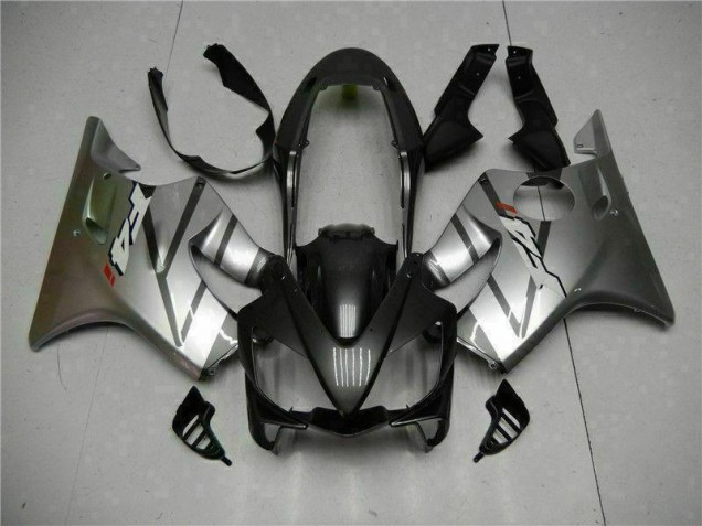 Honda CBR 600 F4i 04-07 Motorrad Verkleidungen - Silber Schwarz Honda CBR 600 F4i 04-07 Motorrad Verkleidungen - Silber Schwarz