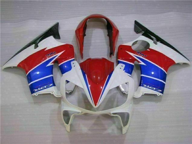 Honda CBR 600 F4i 04-07 Motorrad Verkleidungen - Weiß Rot Honda CBR 600 F4i 04-07 Motorrad Verkleidungen - Weiß Rot