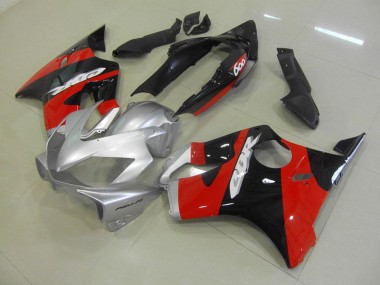 Honda CBR 600 F4i 04-07 Motorrad Vollverkleidung - Schwarz Rot Silber