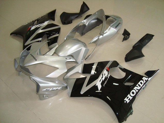 Honda CBR 600 F4i 04-07 Motorrad Vollverkleidung - Schwarz Silber Honda CBR 600 F4i 04-07 Motorrad Vollverkleidung - Schwarz Silber