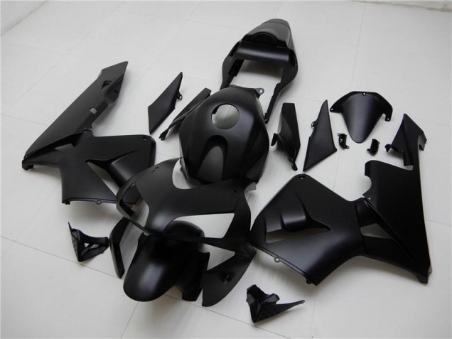 Honda CBR 600 RR 03-04 Motorrad Verkleidung - Matt Schwarz Honda CBR 600 RR 03-04 Motorrad Verkleidung - Matt Schwarz