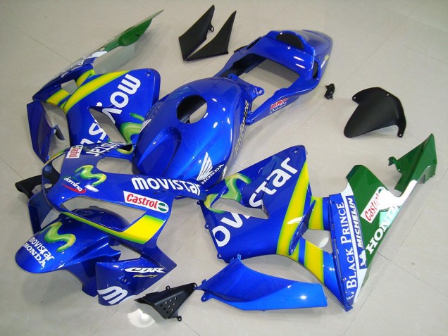 Honda CBR 600 RR 03-04 Motorrad Verkleidung - Movistar