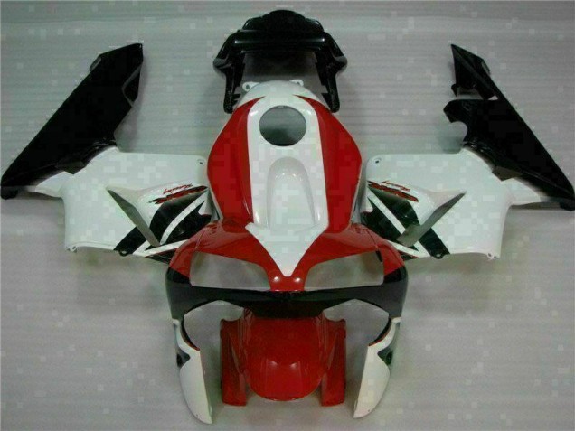 Honda CBR 600 RR 03-04 Motorrad Verkleidung - Rot Weiß Honda CBR 600 RR 03-04 Motorrad Verkleidung - Rot Weiß