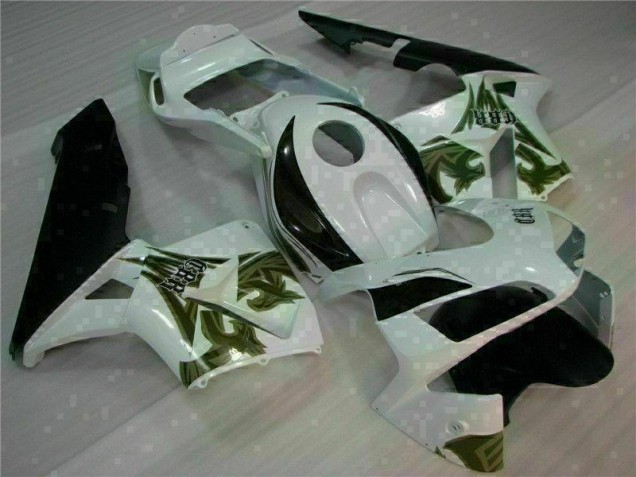Honda CBR 600 RR 03-04 Motorrad Verkleidung - Weiß Honda CBR 600 RR 03-04 Motorrad Verkleidung - Weiß