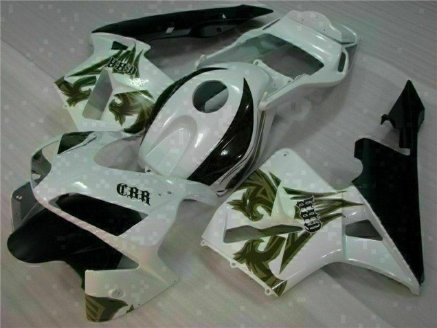 Honda CBR 600 RR 03-04 Motorrad Verkleidung - Weiß Honda CBR 600 RR 03-04 Motorrad Verkleidung - Weiß