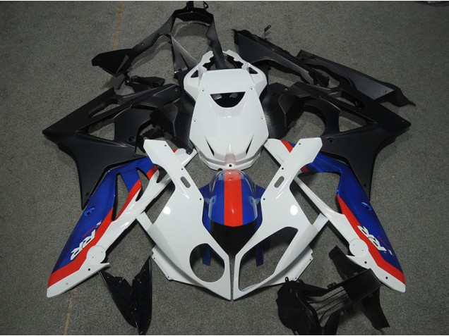 Honda CBR 600 RR 03-04 Motorrad Verkleidungen - Blau Rot Weiß Honda CBR 600 RR 03-04 Motorrad Verkleidungen - Blau Rot Weiß