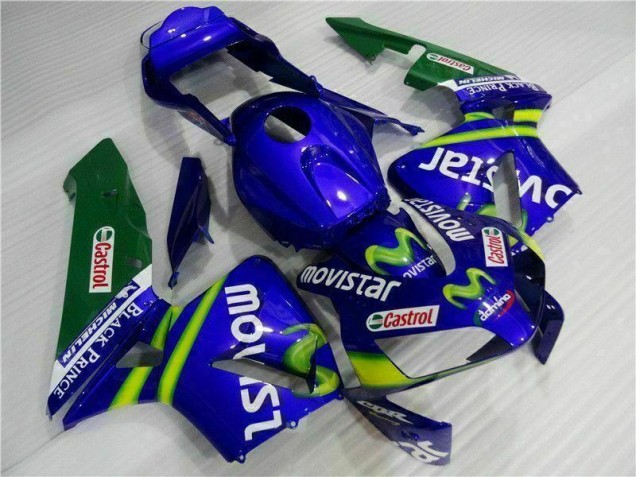 Honda CBR 600 RR 03-04 Motorrad Verkleidungen - BlauGrün Movistar Castrol Honda CBR 600 RR 03-04 Motorrad Verkleidungen - BlauGrün Movistar Castrol