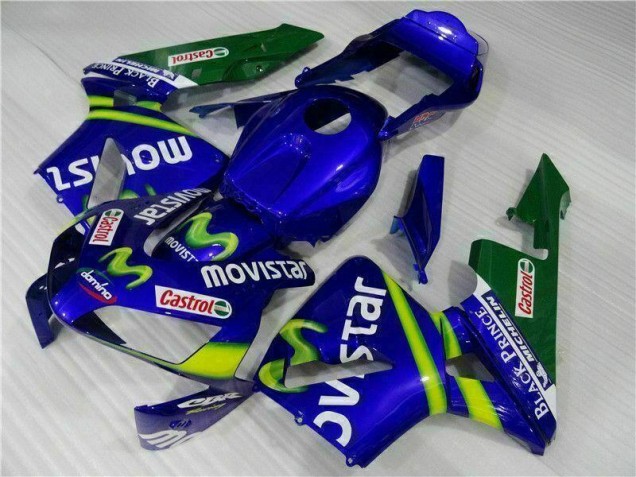 Honda CBR 600 RR 03-04 Motorrad Verkleidungen - BlauGrün Movistar Castrol Honda CBR 600 RR 03-04 Motorrad Verkleidungen - BlauGrün Movistar Castrol