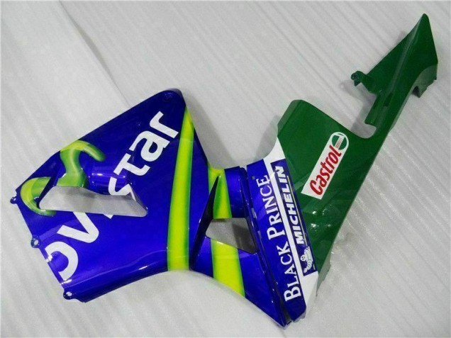Honda CBR 600 RR 03-04 Motorrad Verkleidungen - BlauGrün Movistar Castrol Honda CBR 600 RR 03-04 Motorrad Verkleidungen - BlauGrün Movistar Castrol