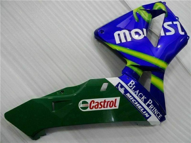 Honda CBR 600 RR 03-04 Motorrad Verkleidungen - BlauGrün Movistar Castrol Honda CBR 600 RR 03-04 Motorrad Verkleidungen - BlauGrün Movistar Castrol