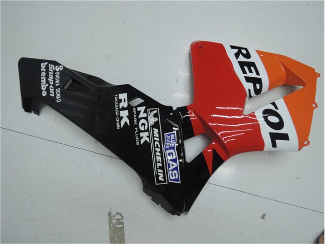 Honda CBR 600 RR 03-04 Motorrad Verkleidungen - Orange Rot Schwarz Repsol Honda CBR 600 RR 03-04 Motorrad Verkleidungen - Orange Rot Schwarz Repsol
