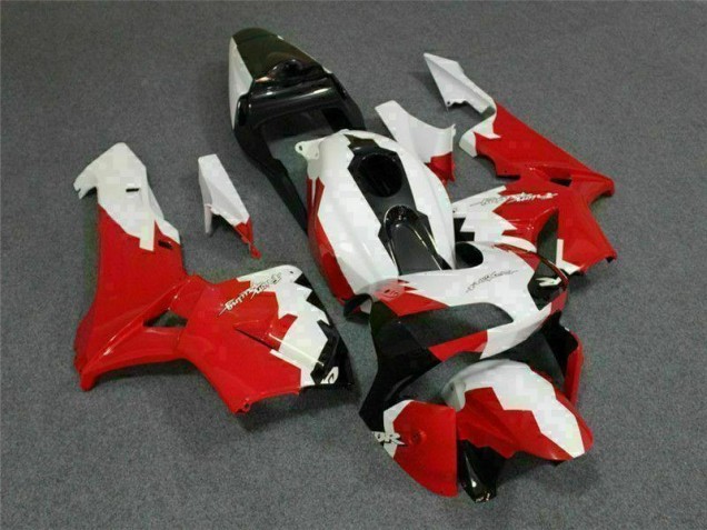 Honda CBR 600 RR 03-04 Motorrad Verkleidungen - Rot Weiß Honda CBR 600 RR 03-04 Motorrad Verkleidungen - Rot Weiß