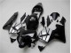 Honda CBR 600 RR 03-04 Motorrad Verkleidungen - Schwarz Silber Honda CBR 600 RR 03-04 Motorrad Verkleidungen - Schwarz Silber