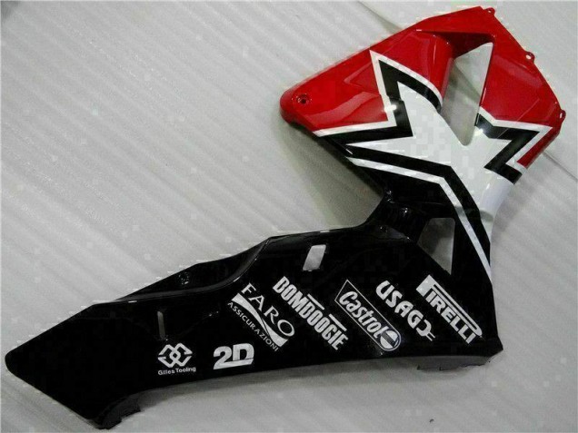 Honda CBR 600 RR 03-04 Motorrad Verkleidungen - Schwarz Weiß 11 Honda CBR 600 RR 03-04 Motorrad Verkleidungen - Schwarz Weiß 11