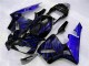 Honda CBR 600 RR 03-04 Motorrad Verkleidungen - Schwarz mit Blaur Flamme Honda CBR 600 RR 03-04 Motorrad Verkleidungen - Schwarz mit Blaur Flamme
