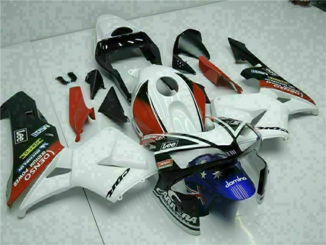 Honda CBR 600 RR 03-04 Motorrad Verkleidungen - Weiß Blau Honda CBR 600 RR 03-04 Motorrad Verkleidungen - Weiß Blau