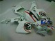 Honda CBR 600 RR 03-04 Motorrad Verkleidungen - Weiß Blau R 2 Honda CBR 600 RR 03-04 Motorrad Verkleidungen - Weiß Blau R 2