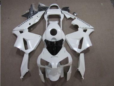 Honda CBR 600 RR 03-04 Motorrad VollVerkleidungen & Plastik - Weiß