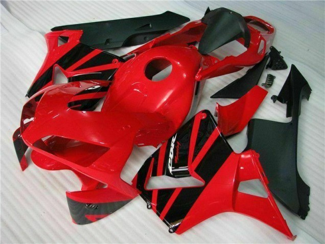 Honda CBR 600 RR 03-04 Motorrad Vollverkleidung - Rot Schwarz Honda CBR 600 RR 03-04 Motorrad Vollverkleidung - Rot Schwarz