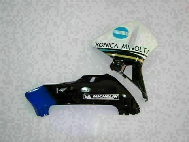 Honda CBR 600 RR 03-04 Motorrad Vollverkleidung - Weiß Schwarz Honda CBR 600 RR 03-04 Motorrad Vollverkleidung - Weiß Schwarz