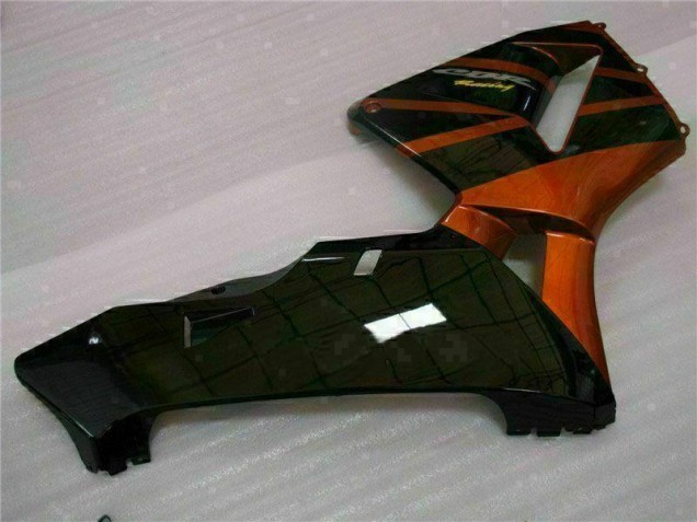 Honda CBR 600 RR 05-06 Motorrad Verkleidung - Orange Schwarz Honda CBR 600 RR 05-06 Motorrad Verkleidung - Orange Schwarz