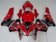 Honda CBR 600 RR 05-06 Motorrad Verkleidung & Plastik - Rot Schwarz Honda CBR 600 RR 05-06 Motorrad Verkleidung & Plastik - Rot Schwarz