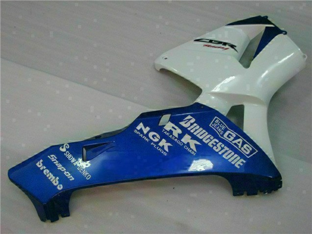 Honda CBR 600 RR 05-06 Motorrad Verkleidung - Weiß Blau Honda CBR 600 RR 05-06 Motorrad Verkleidung - Weiß Blau