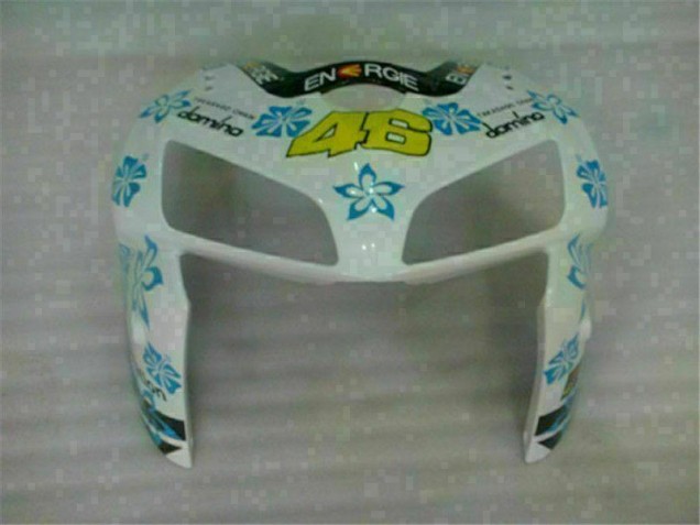 Honda CBR 600 RR 05-06 Motorrad Verkleidung - Weiß Blau Nastro Azzurro 46 Honda CBR 600 RR 05-06 Motorrad Verkleidung - Weiß Blau Nastro Azzurro 46