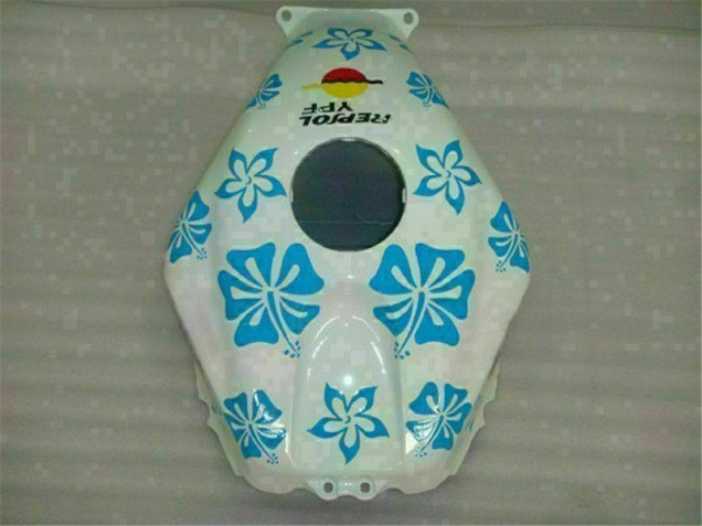 Honda CBR 600 RR 05-06 Motorrad Verkleidung - Weiß Blau Nastro Azzurro 46 Honda CBR 600 RR 05-06 Motorrad Verkleidung - Weiß Blau Nastro Azzurro 46