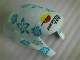Honda CBR 600 RR 05-06 Motorrad Verkleidung - Weiß Blau Nastro Azzurro 46 Honda CBR 600 RR 05-06 Motorrad Verkleidung - Weiß Blau Nastro Azzurro 46