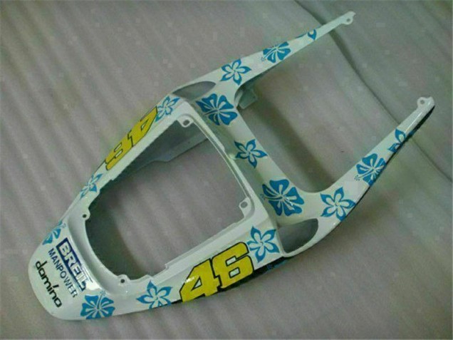 Honda CBR 600 RR 05-06 Motorrad Verkleidung - Weiß Blau Nastro Azzurro 46 Honda CBR 600 RR 05-06 Motorrad Verkleidung - Weiß Blau Nastro Azzurro 46
