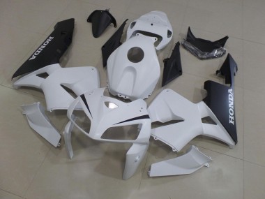 Honda CBR 600 RR 05-06 Motorrad Verkleidung - Weiß Schwarz