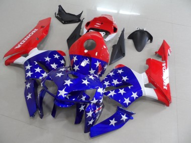 Honda CBR 600 RR 05-06 Motorrad Verkleidungen - Amerikanische Flagge