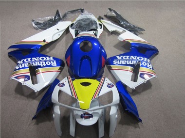 Honda CBR 600 RR 05-06 Motorrad Verkleidungen - Blau Weiß Rothmans