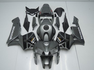 Honda CBR 600 RR 05-06 Motorrad Verkleidungen - Grau Schwarz