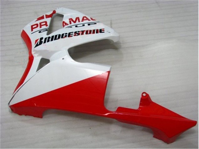 Honda CBR 600 RR 05-06 Motorrad Verkleidungen Komplett Sets - Rot Weiß