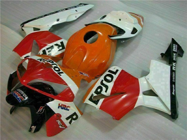 Honda CBR 600 RR 05-06 Motorrad Verkleidungen - Orange Schwarz Repsol Honda CBR 600 RR 05-06 Motorrad Verkleidungen - Orange Schwarz Repsol
