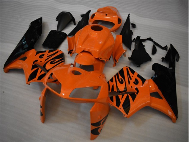 Honda CBR 600 RR 05-06 Motorrad Verkleidungen & Plastik - Orange Schwarz Honda CBR 600 RR 05-06 Motorrad Verkleidungen & Plastik - Orange Schwarz