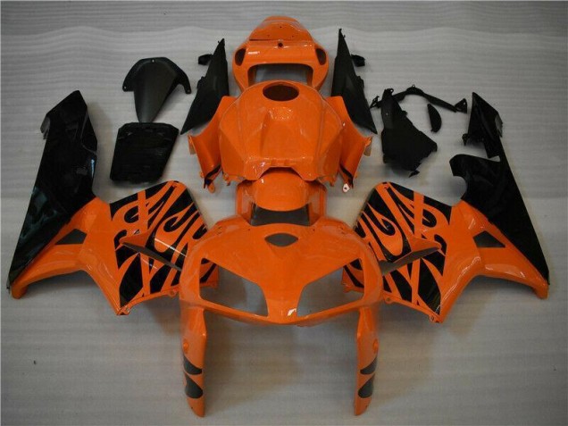 Honda CBR 600 RR 05-06 Motorrad Verkleidungen & Plastik - Orange Schwarz Honda CBR 600 RR 05-06 Motorrad Verkleidungen & Plastik - Orange Schwarz