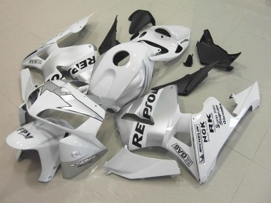 Honda CBR 600 RR 05-06 Motorrad Verkleidungen - Repsol Weiß Silber