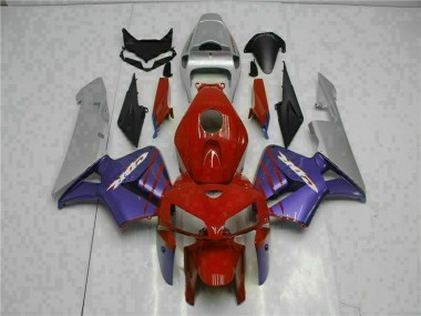 Honda CBR 600 RR 05-06 Motorrad Verkleidungen - Rot Lila