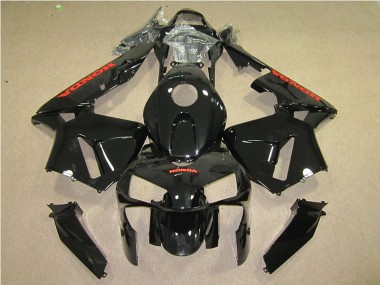 Honda CBR 600 RR 05-06 Motorrad Verkleidungen - Schwarz Rot
