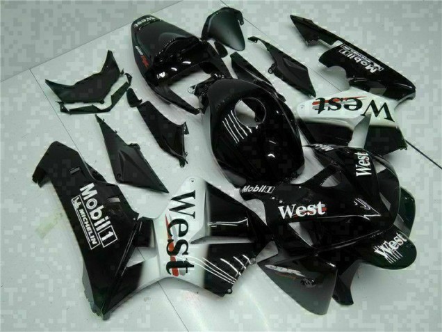 Honda CBR 600 RR 05-06 Motorrad Verkleidungen - Schwarz West Honda CBR 600 RR 05-06 Motorrad Verkleidungen - Schwarz West