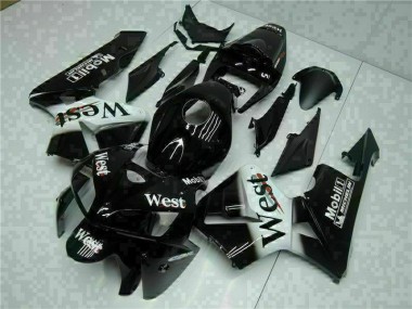 Honda CBR 600 RR 05-06 Motorrad Verkleidungen - Schwarz West