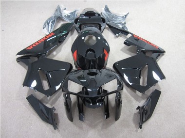 Honda CBR 600 RR 05-06 Motorrad Verkleidungen - Schwarz mit Rot