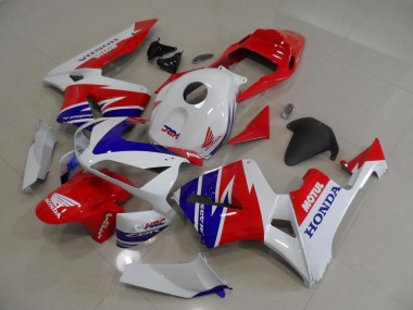 Honda CBR 600 RR 05-06 Motorrad Verkleidungen - Weiß Blau Rot Motul HRC