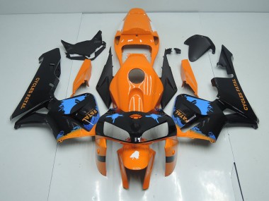 Honda CBR 600 RR 05-06 Motorrad VollVerkleidungen & Plastik - Orange Schwarz