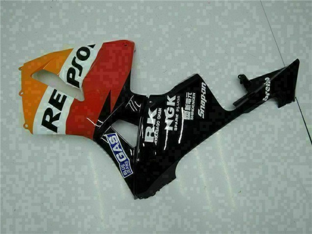 Honda CBR 600 RR 05-06 Motorrad Vollverkleidung - Orange Schwarz Repsol Honda CBR 600 RR 05-06 Motorrad Vollverkleidung - Orange Schwarz Repsol