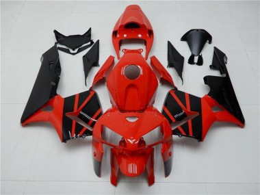 Honda CBR 600 RR 05-06 Motorrad Vollverkleidung - Rot Schwarz